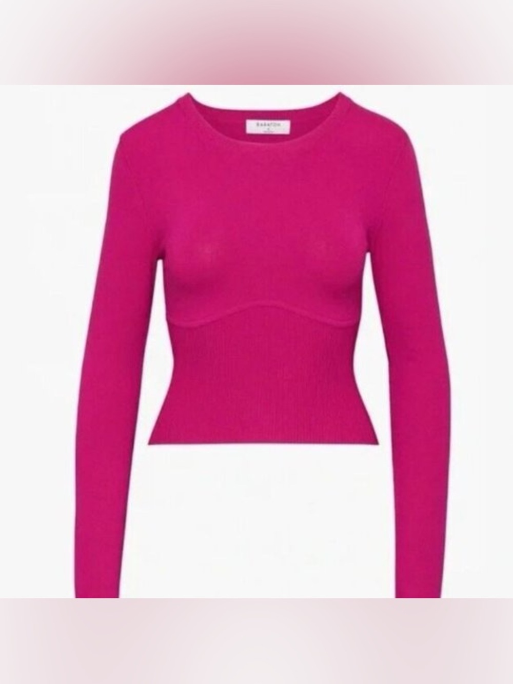 Babaton • Sculpt Knit Empire Long Sleeve Top